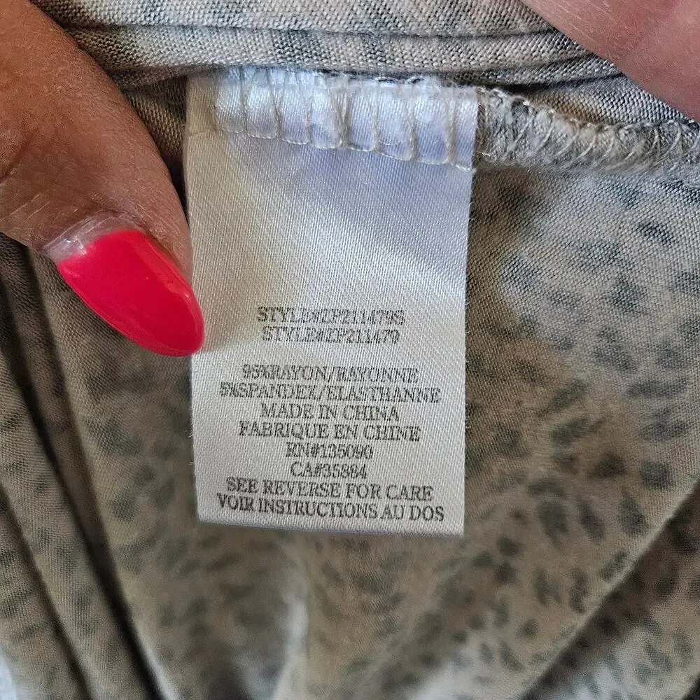 Z Supply Mini Leopard Jumpsuit  Medium - Picture 4 of 6